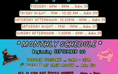 Weekly/Monthly Schedule